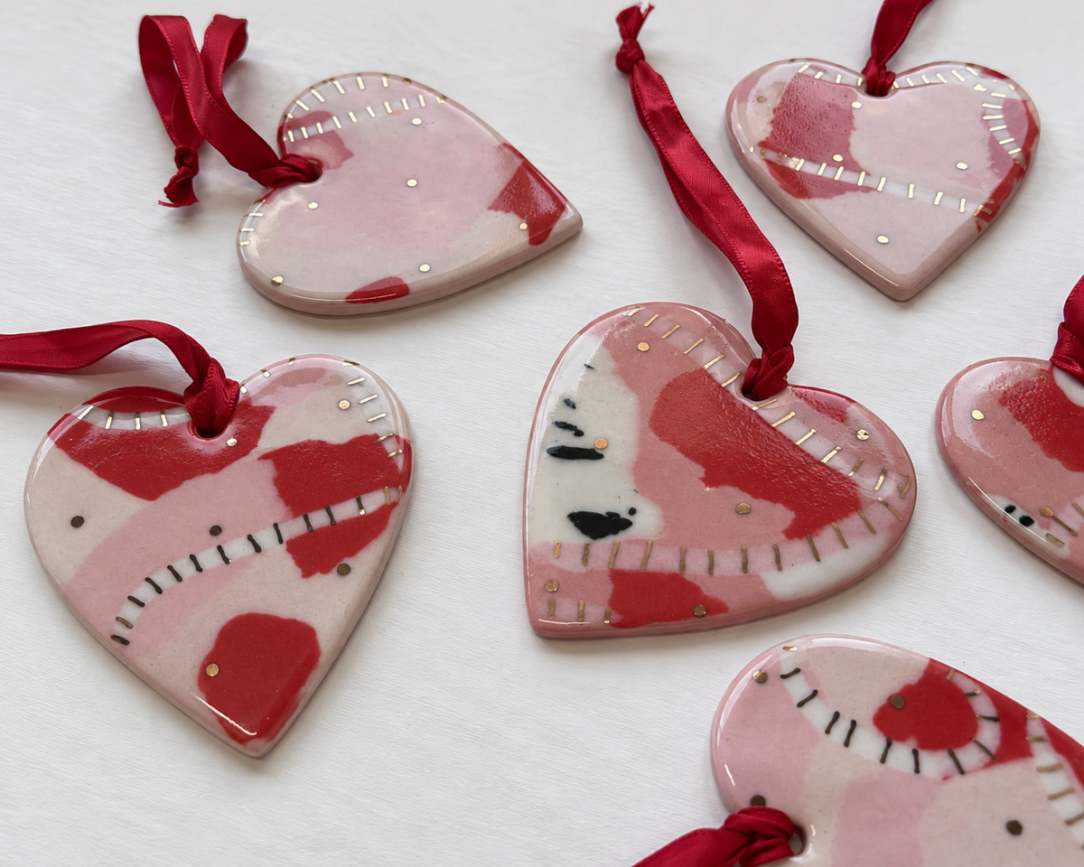 Love heart decorations