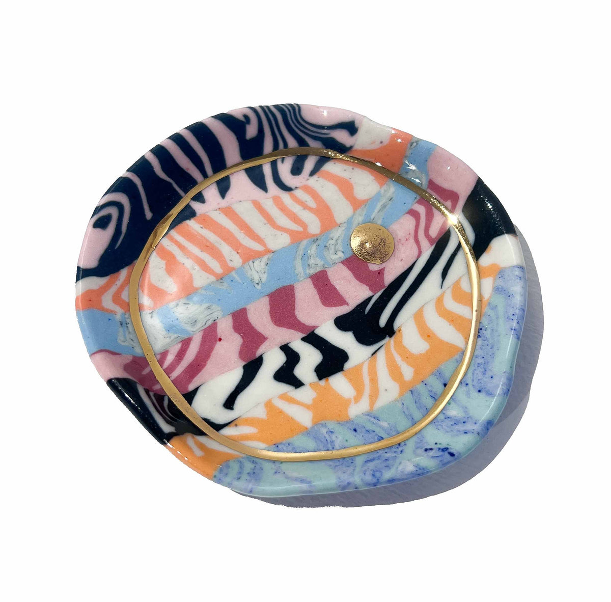 Mini Nerikomi Dish