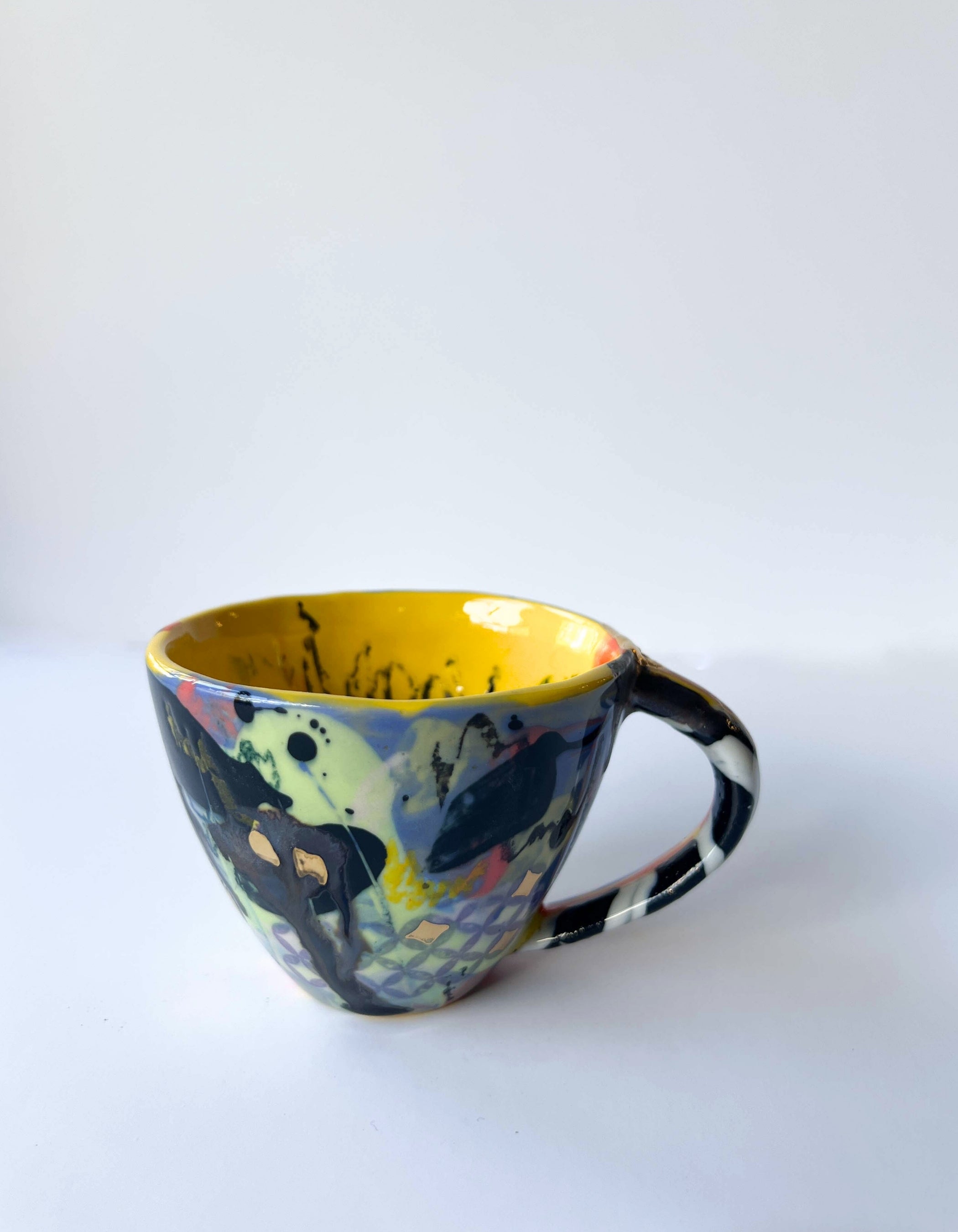 Small Abstract Cup