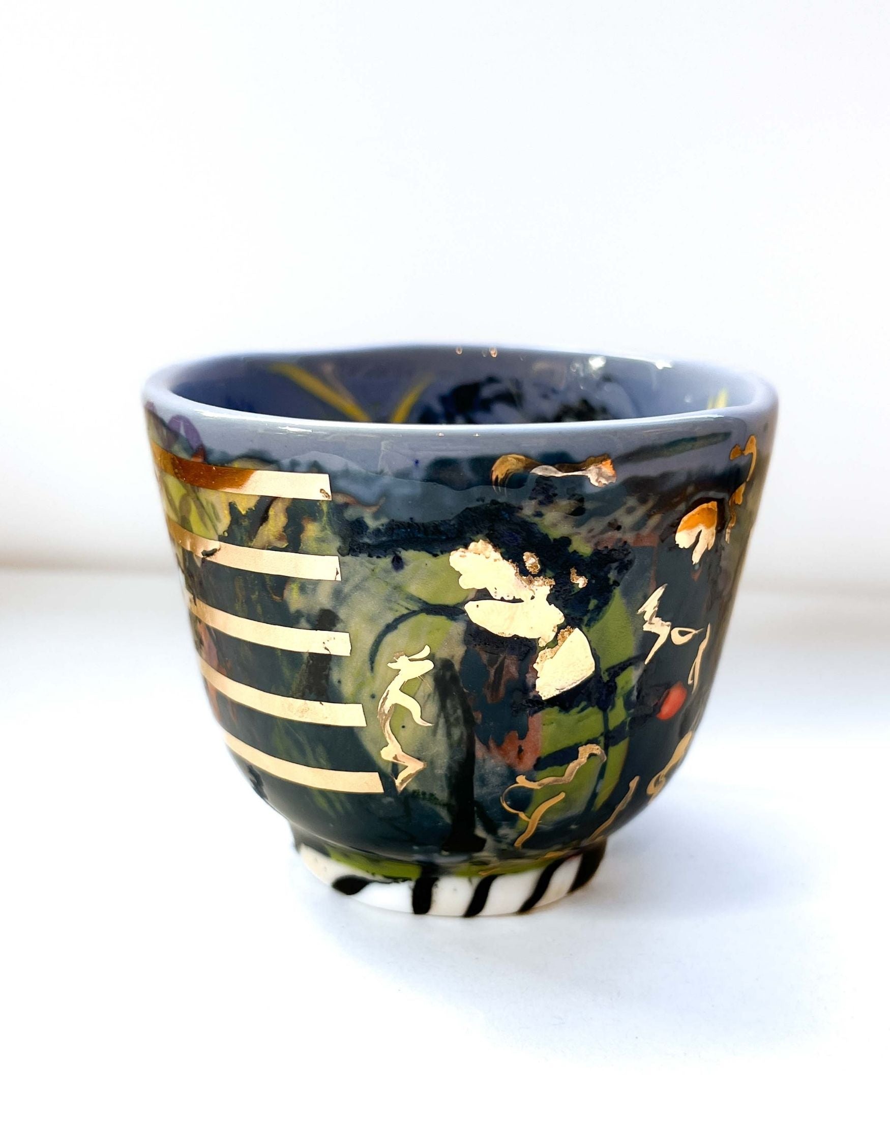 Small abstract beaker